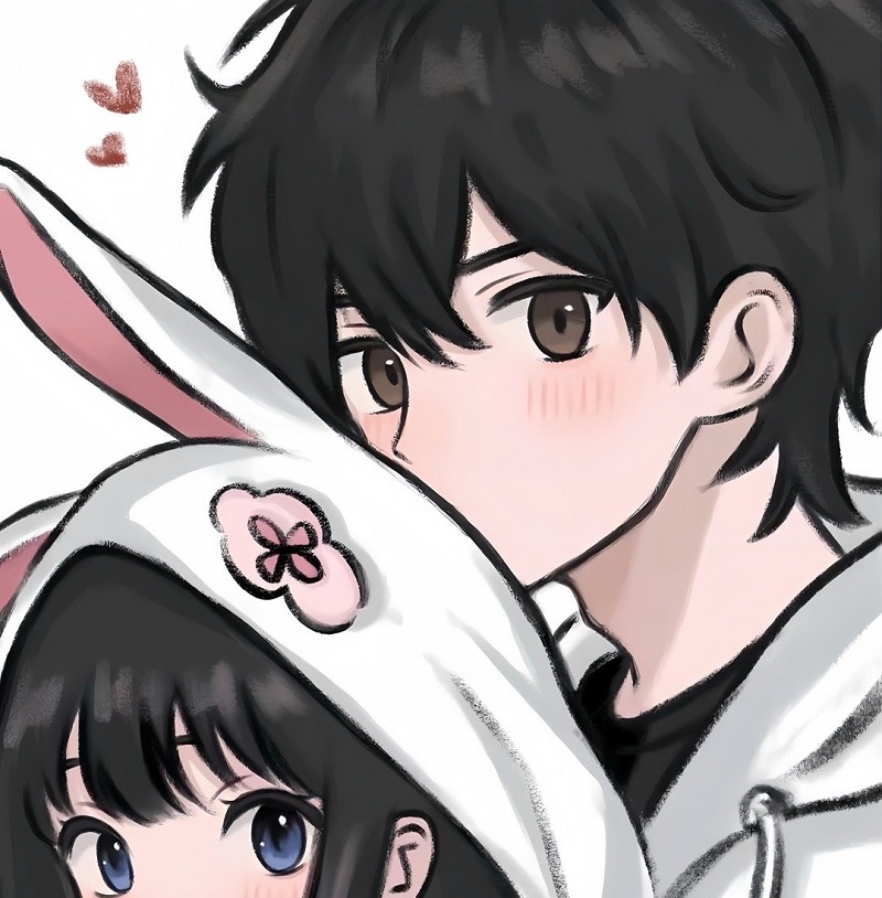 ảnh avatar đôi anime​ 1
