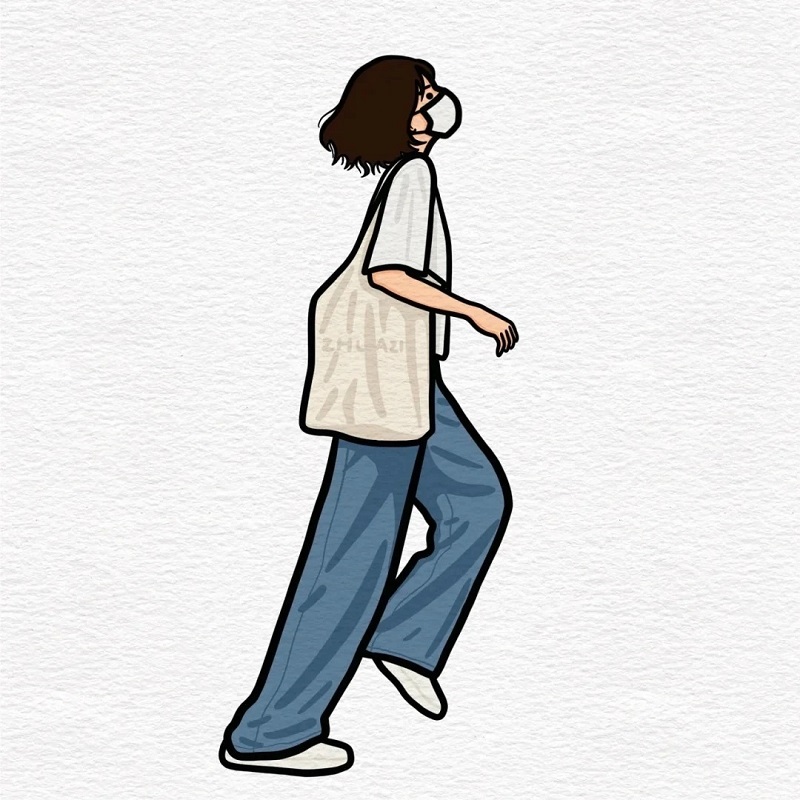 Avatar nữ che mặt 7