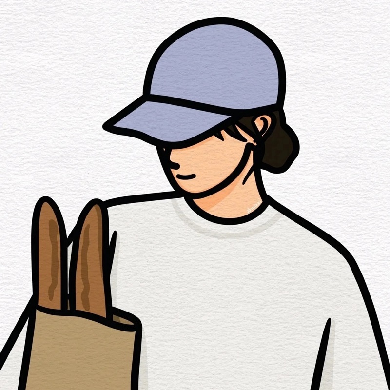 Avatar nữ che mặt 5