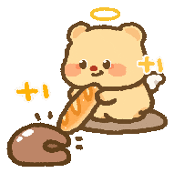 GIF Butter Bear cute 2