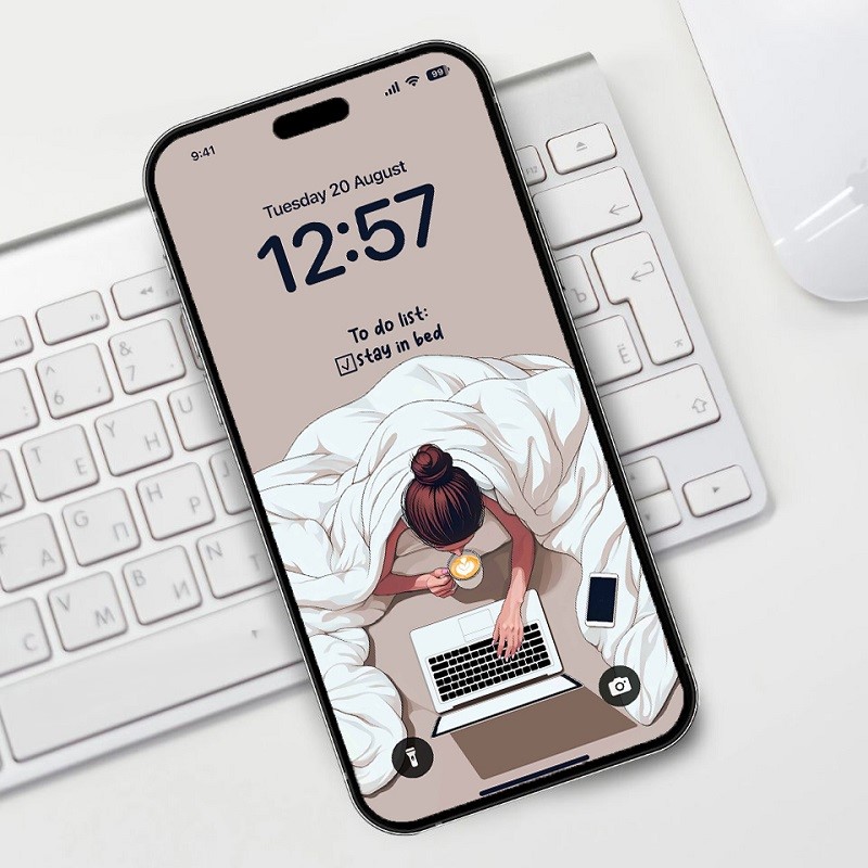 hình nền iphone 16 pro max mẫu 15