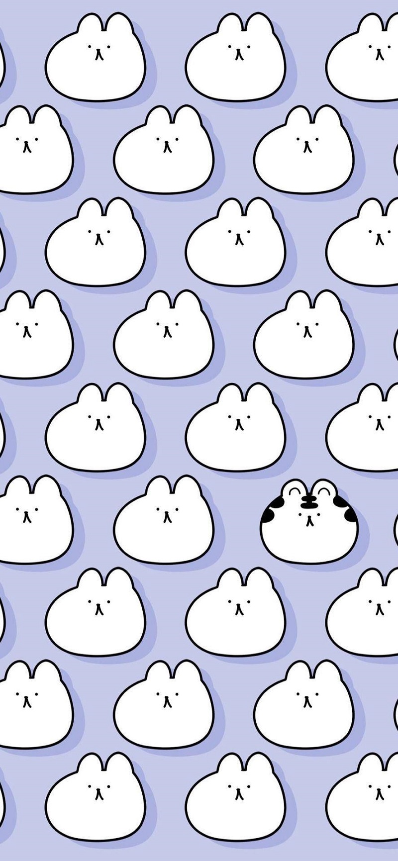 hình nền màu tím cute​ 1