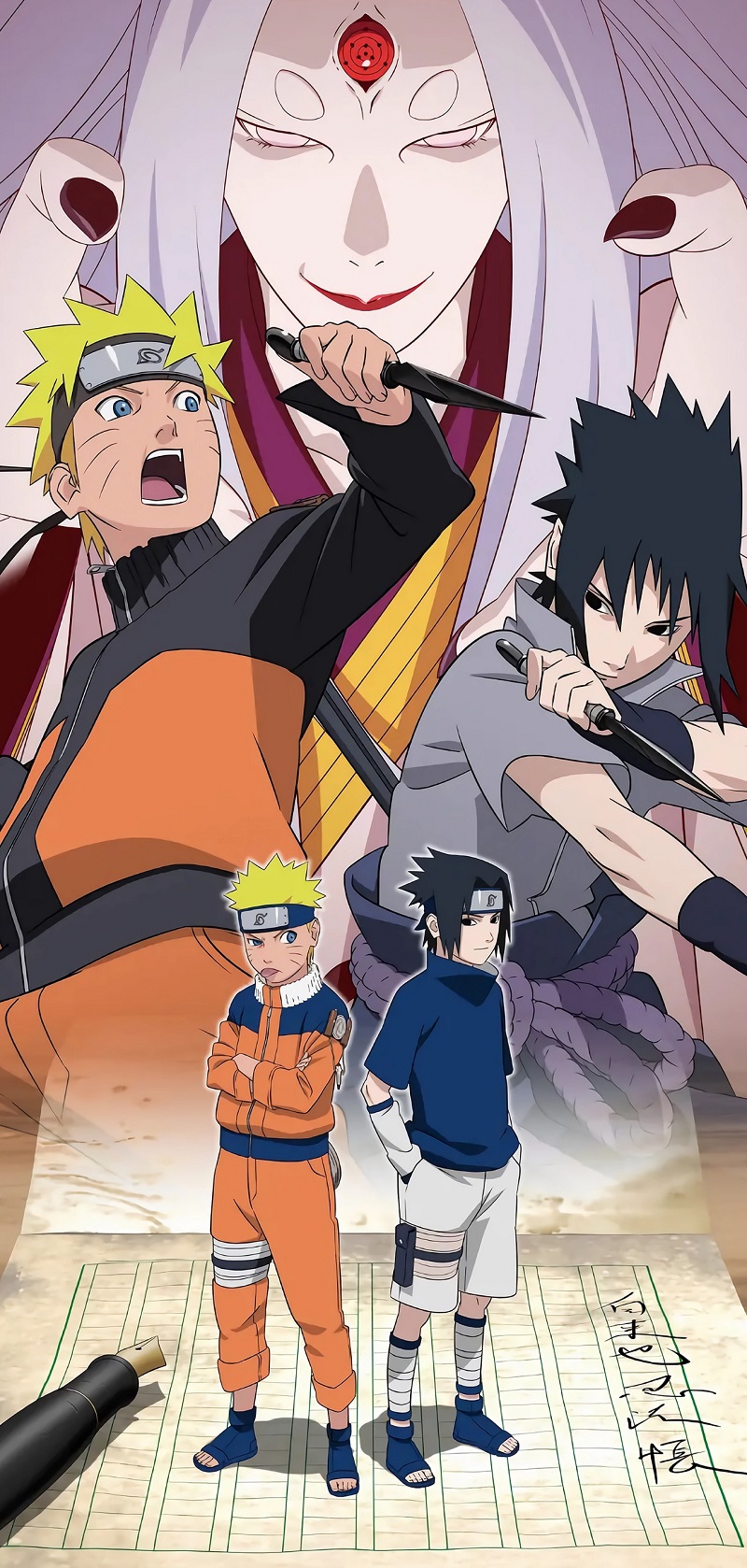Hình nền Naruto full hd cho điện thoại​ 2