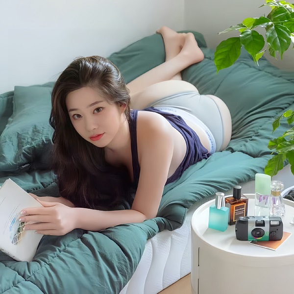 Ảnh gái xinh Trung Quốc với vòng ba căng tròn khiến dân tình xao xuyến