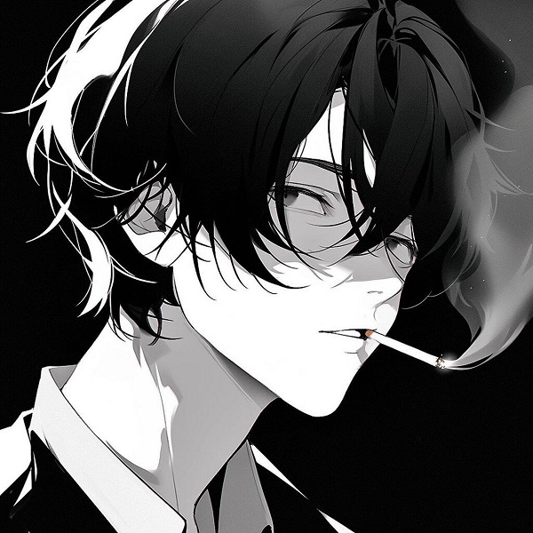 Avatar sad boy hút thuốc