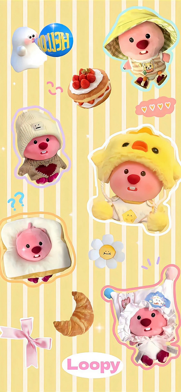 Hình nền Loopy cute  2
