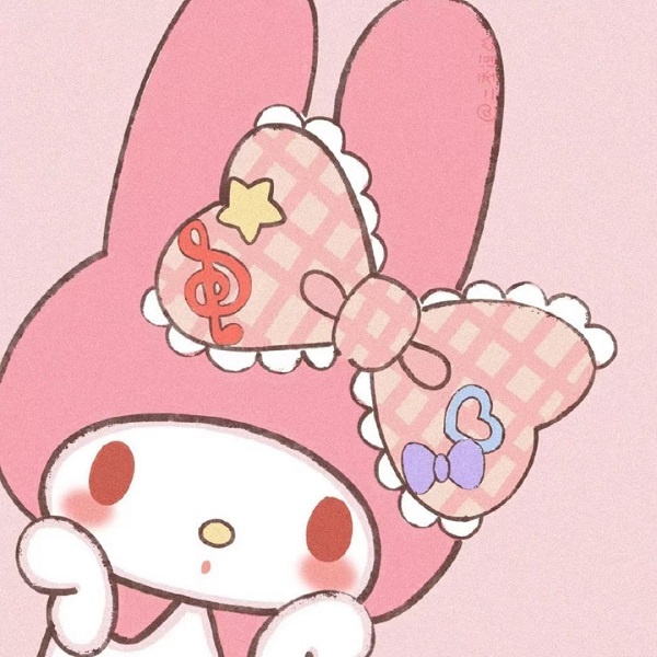 Ảnh avatar Melody tạo dáng vô cùng đáng yêu