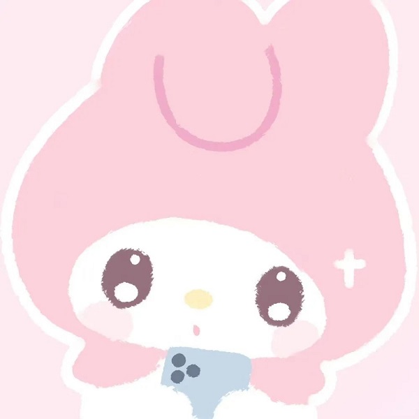 Ảnh avatar Melody đang cầm điện thoại