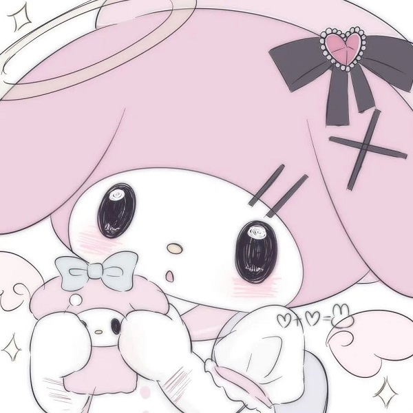 Ảnh avatar Melody ôm gấu bông dễ thương