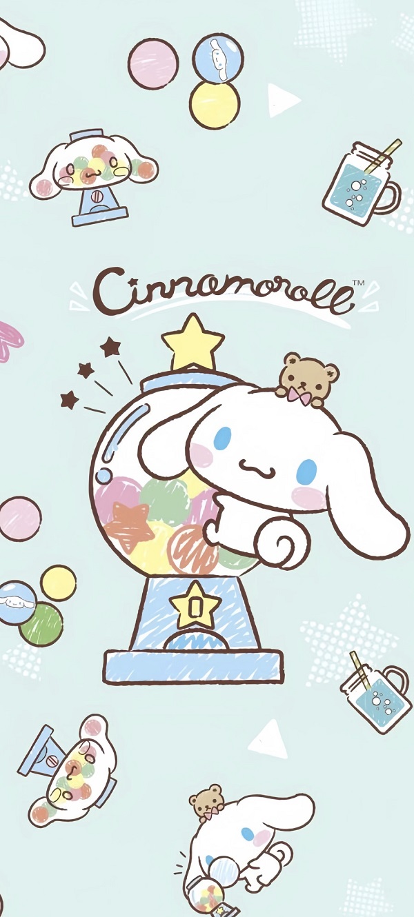 Hình nền Cinnamoroll siêu đáng yêu