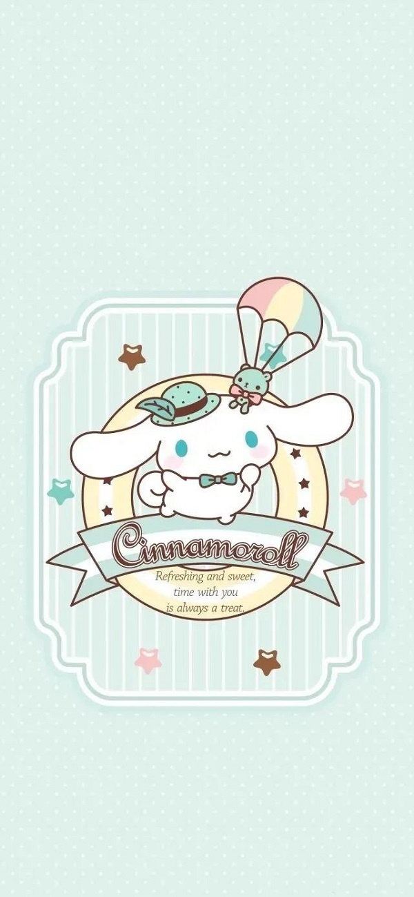 Hình nền Cinnamoroll siêu đáng yêu 
