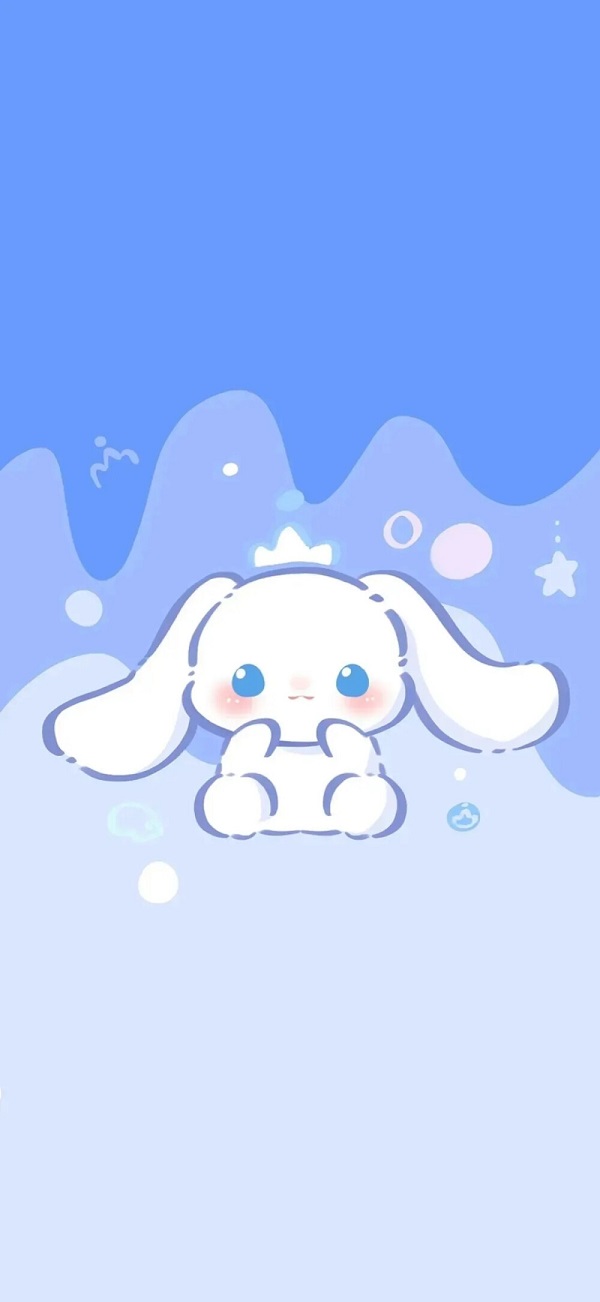 Hình nền Cinnamoroll thiết kế pastel nhẹ nhàng