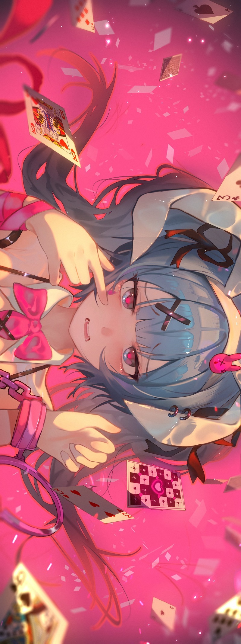 Hình ảnh Hatsune Miku đang tạo dáng nhí nhảnh dễ thương