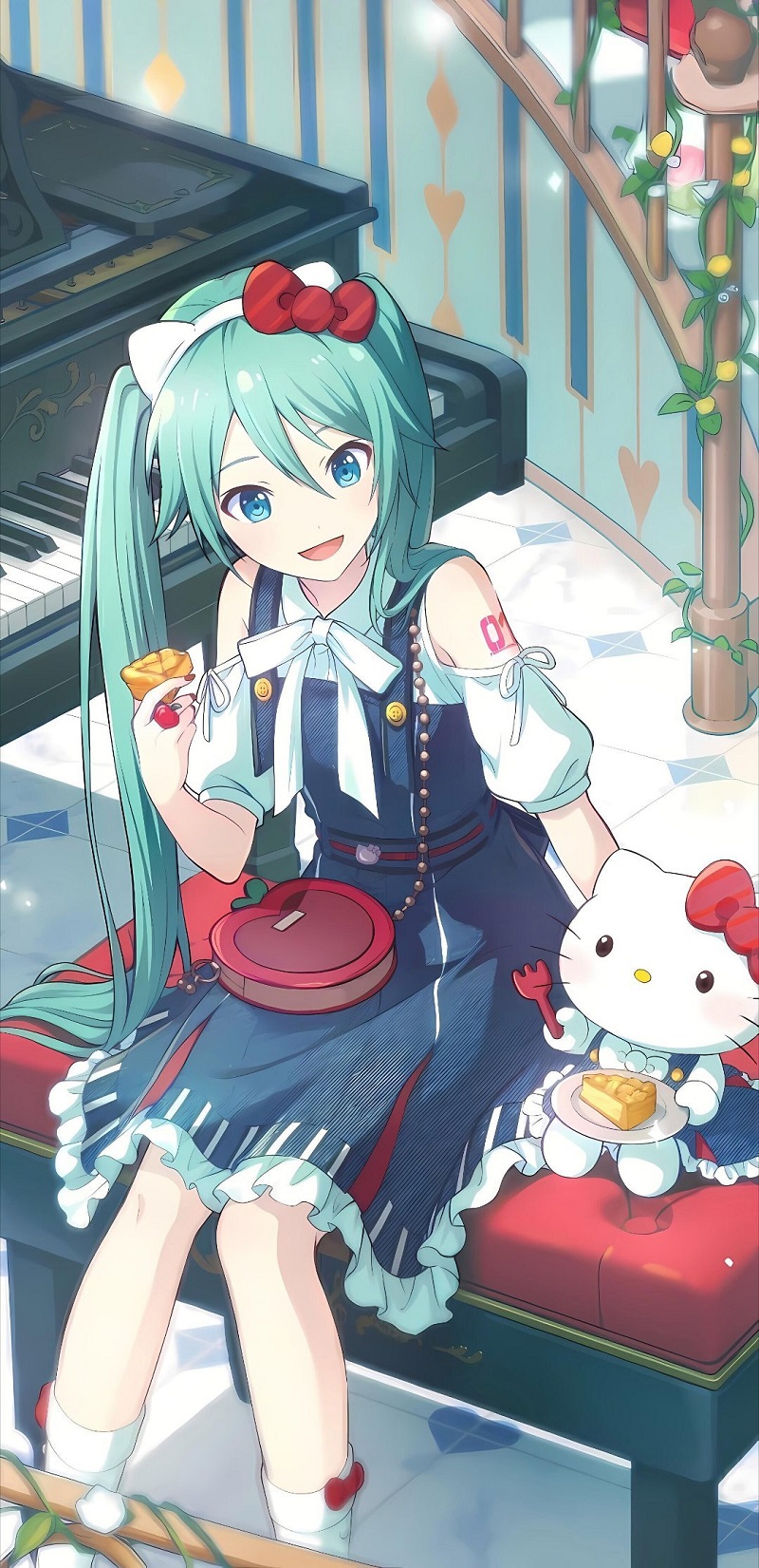 Hình nền Hatsune Miku dễ thương