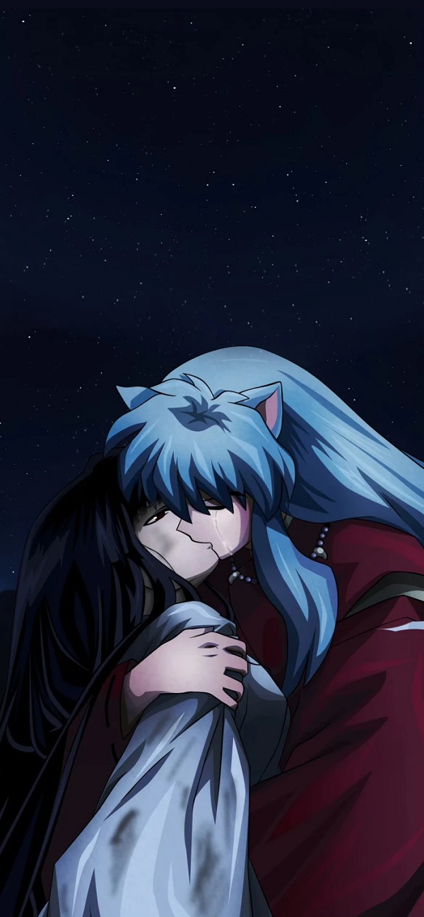 Hình nền InuYasha và Kagome lãng mạn