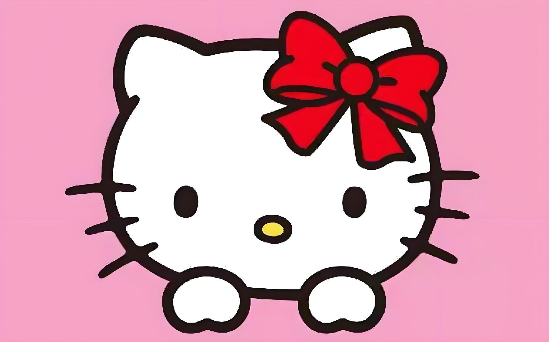Hình nền Hello Kitty pastel dành cho máy tính bảng