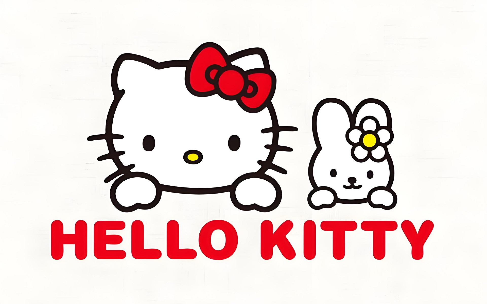 Hình nền máy tính Hello Kitty với thiết kế sang trọng