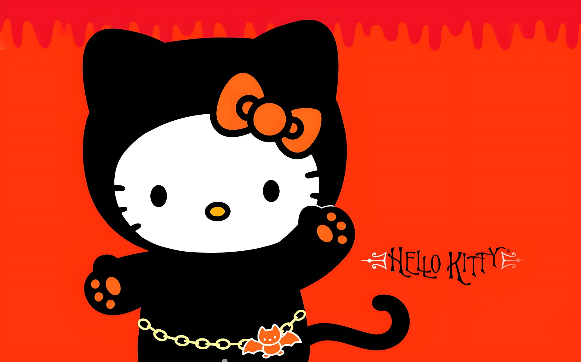 Hình nền Hello Kitty đáng yêu phù hợp cho mọi màn hình