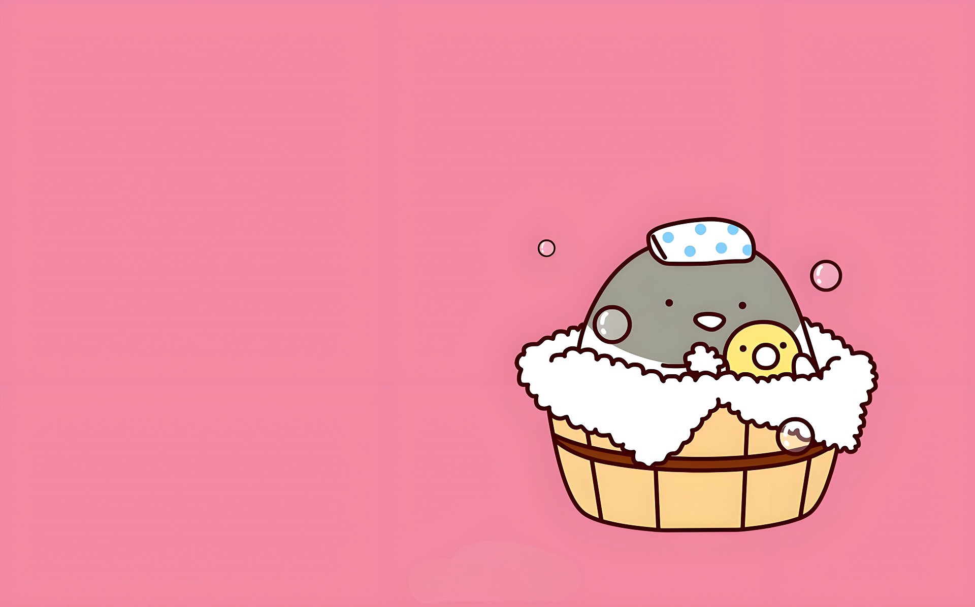 Hình nền PC màu hồng pastel siêu cute dành cho Gen Z