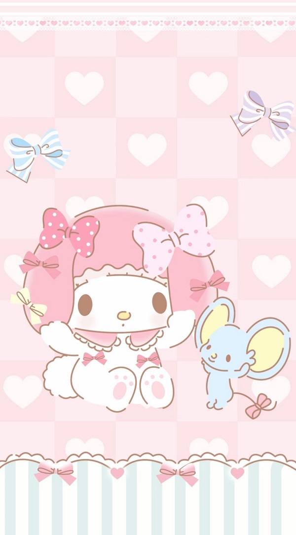 Hình nền Melody chibi cực đáng yêu
