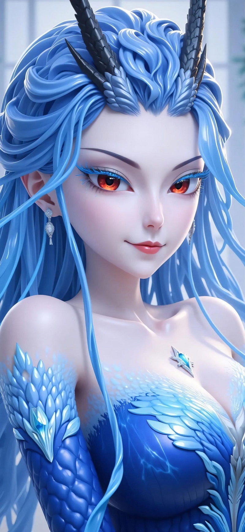 Ảnh nền Ngao Nhuận phong cách fantasy