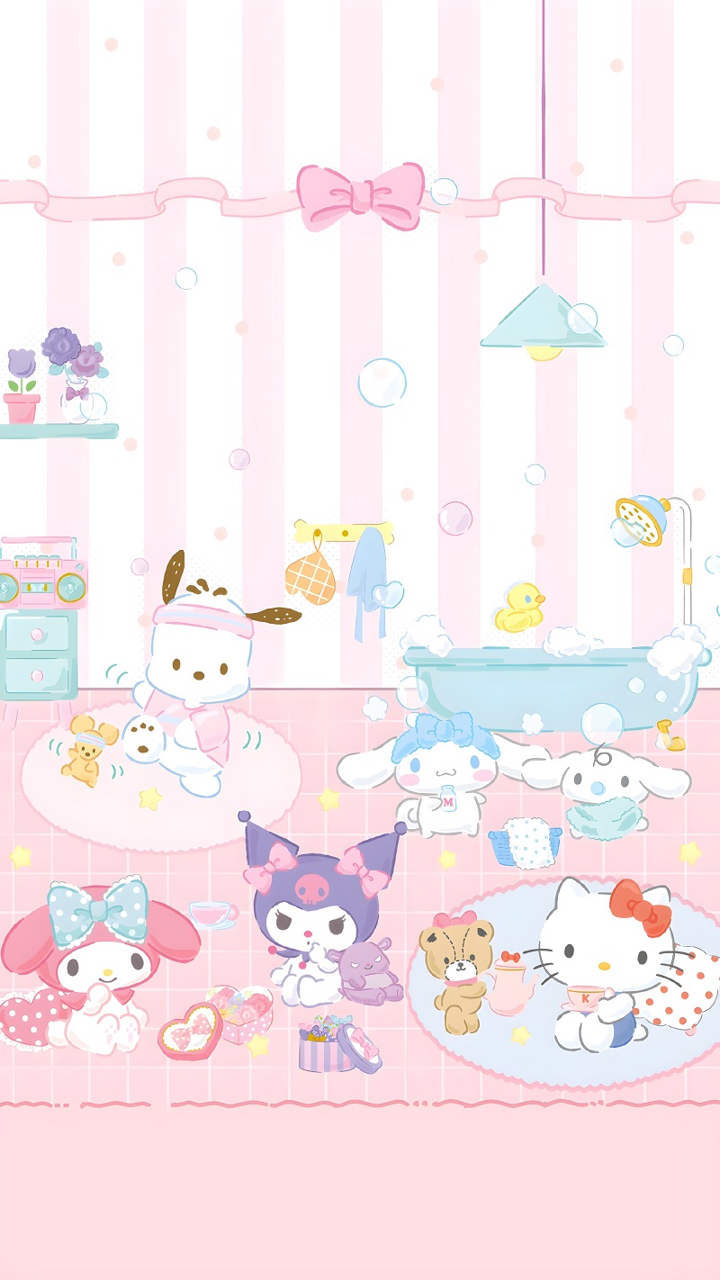 Hình nền Sanrio siêu dễ thương