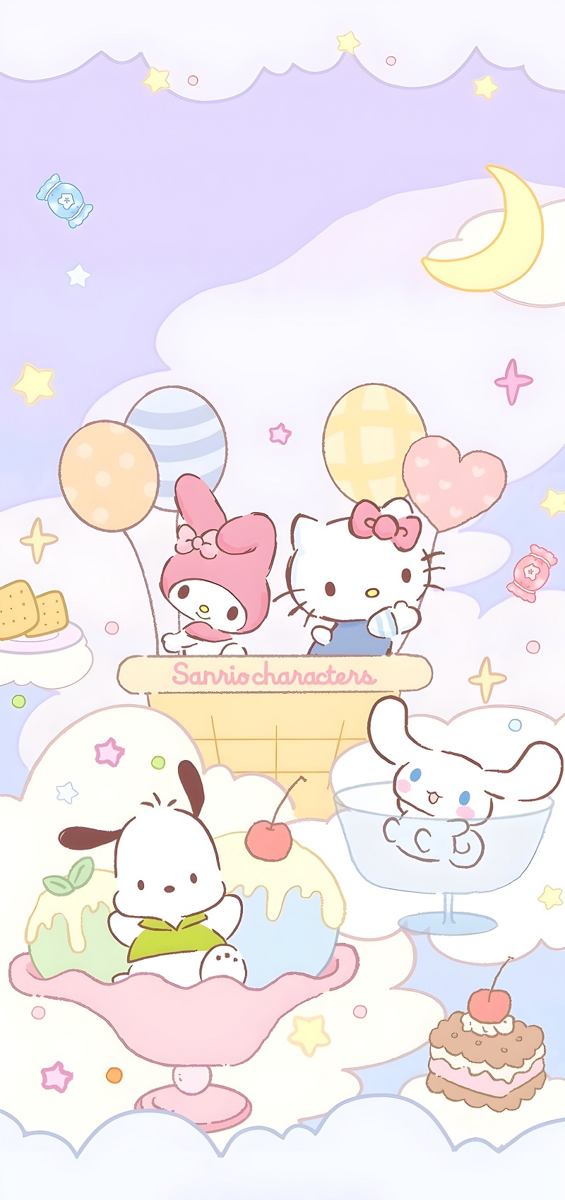 Cinnamoroll và những người bạn đáng yêu của cậu ấy