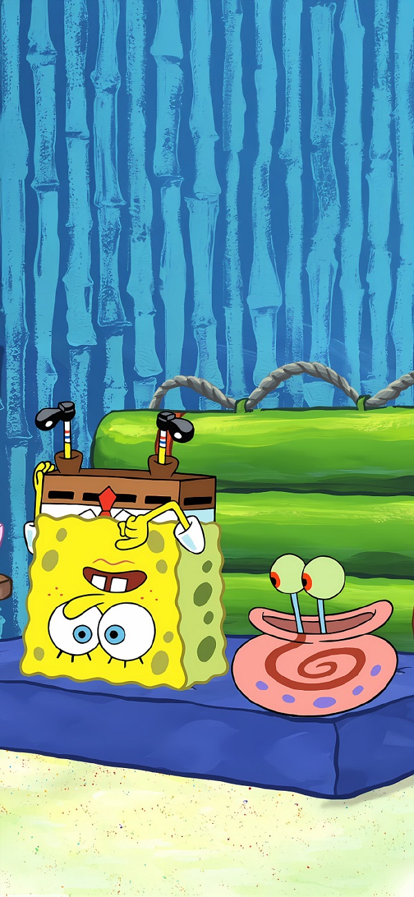 Khoảnh khắc tinh nghịch của Spongebob trong bộ phim hoạt hình
