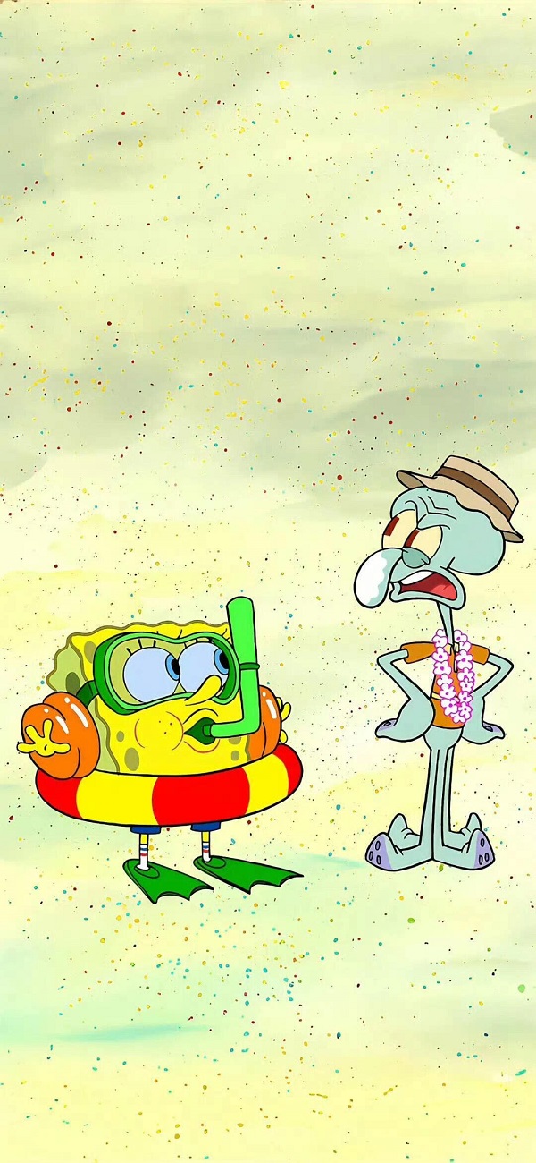 Hình nền SpongeBob và Squidward