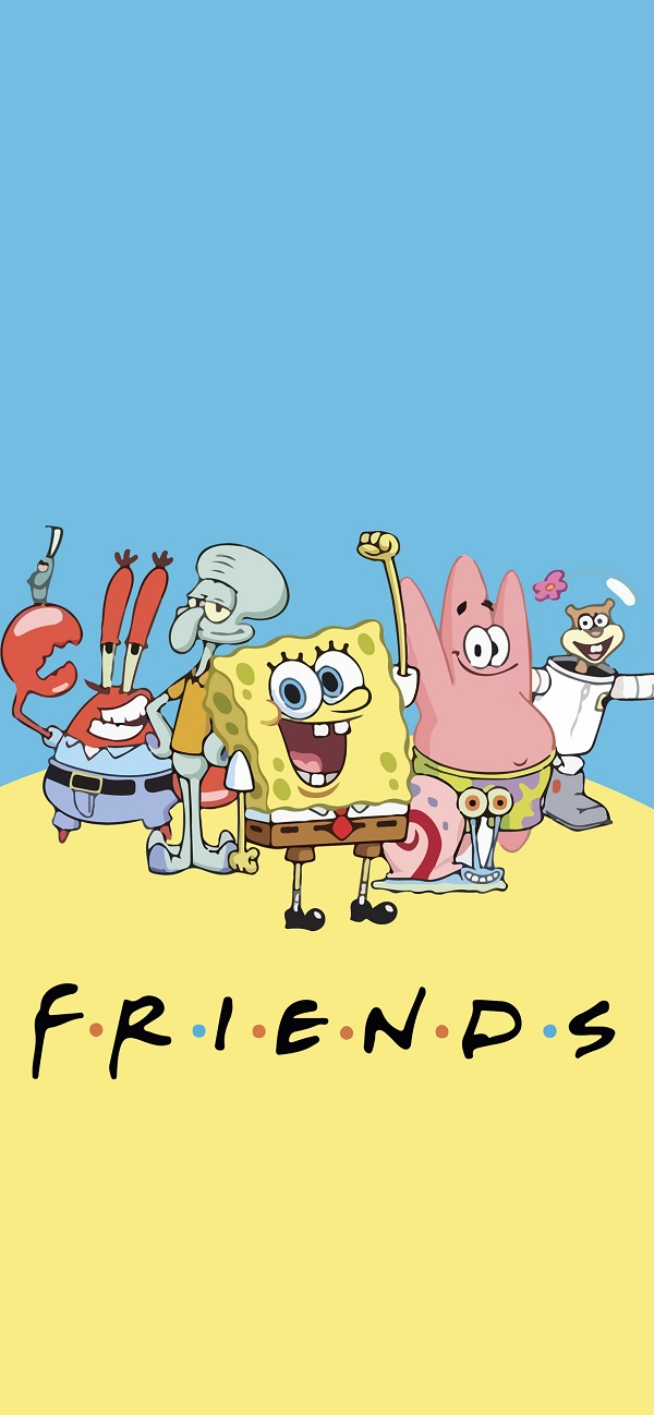 Hình nền Spongebob và Patrick cho iphone  1