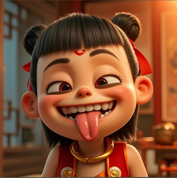 meme na tra lè lưỡi