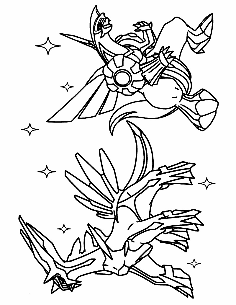tranh pokemon tô màu​ 4