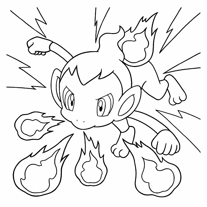 tranh tô màu pokemon cho bé 7
