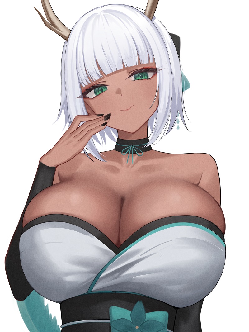 Gái anime da nâu ngực khủng cực sexy trong bikini