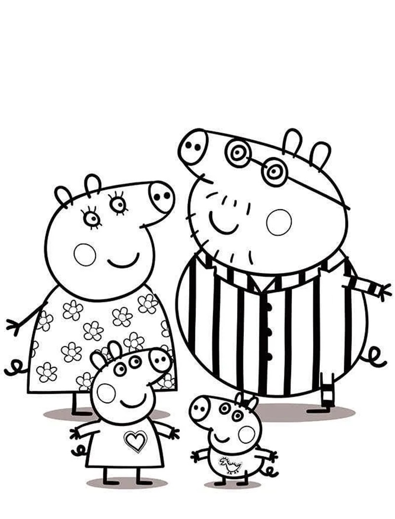 Hình Peppa đang thổi bong bóng xà phòng