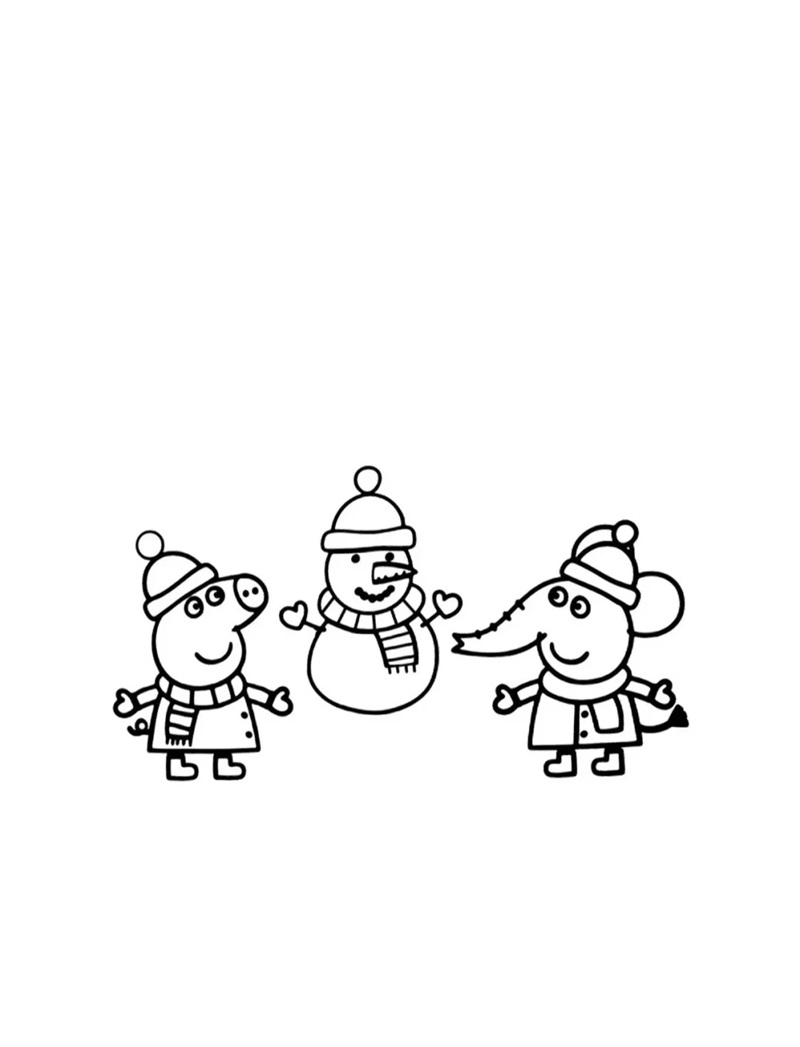 Cảnh cả nhà Peppa đi cắm trại