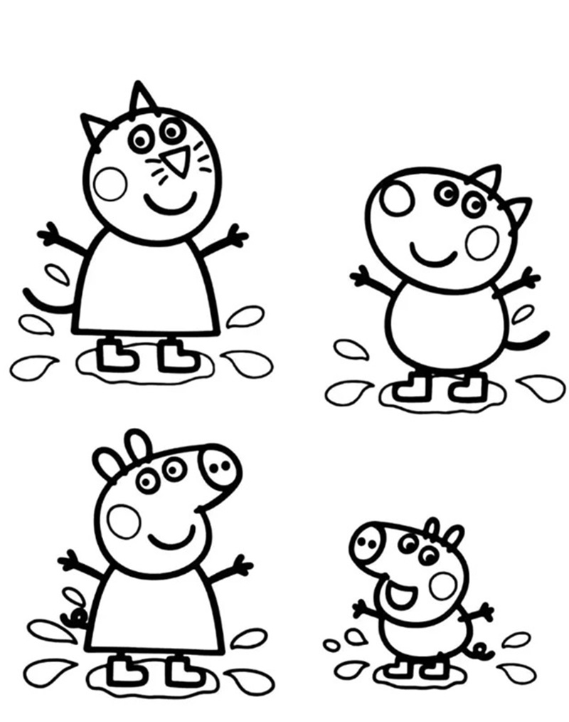 Peppa cưỡi ngựa tại nông trại