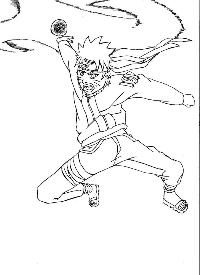 Gaara điều khiển cát bảo vệ làng