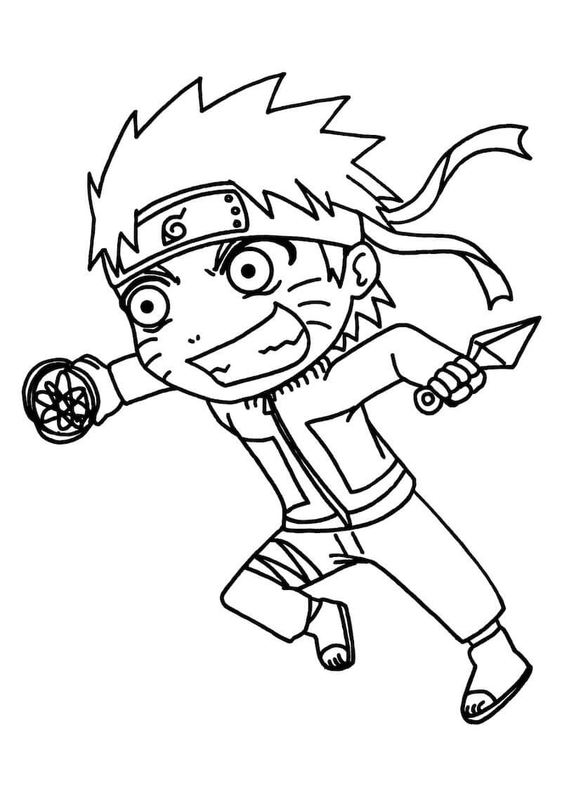 Rock Lee với nụ cười chiến binh