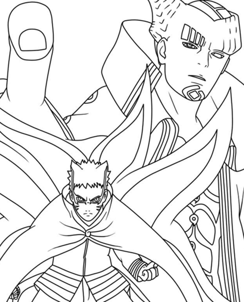 Hinata tặng Naruto chiếc khăn len