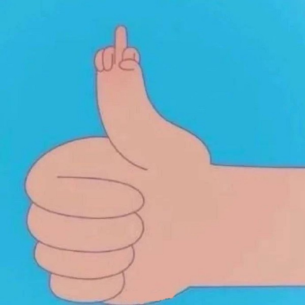 Meme ngón giữa 11